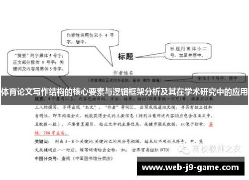 体育论文写作结构的核心要素与逻辑框架分析及其在学术研究中的应用 体育论文写作结构的核心要素与逻辑框架分析及其在学术研究中的应用